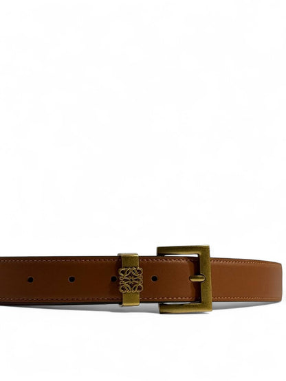 🔥 Loewe Classic Brown Belt with Box 💼 | Crafted for Elegance