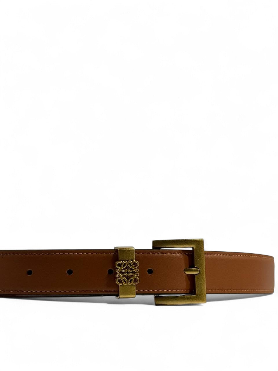 🔥 Loewe Classic Brown Belt with Box 💼 | Crafted for Elegance