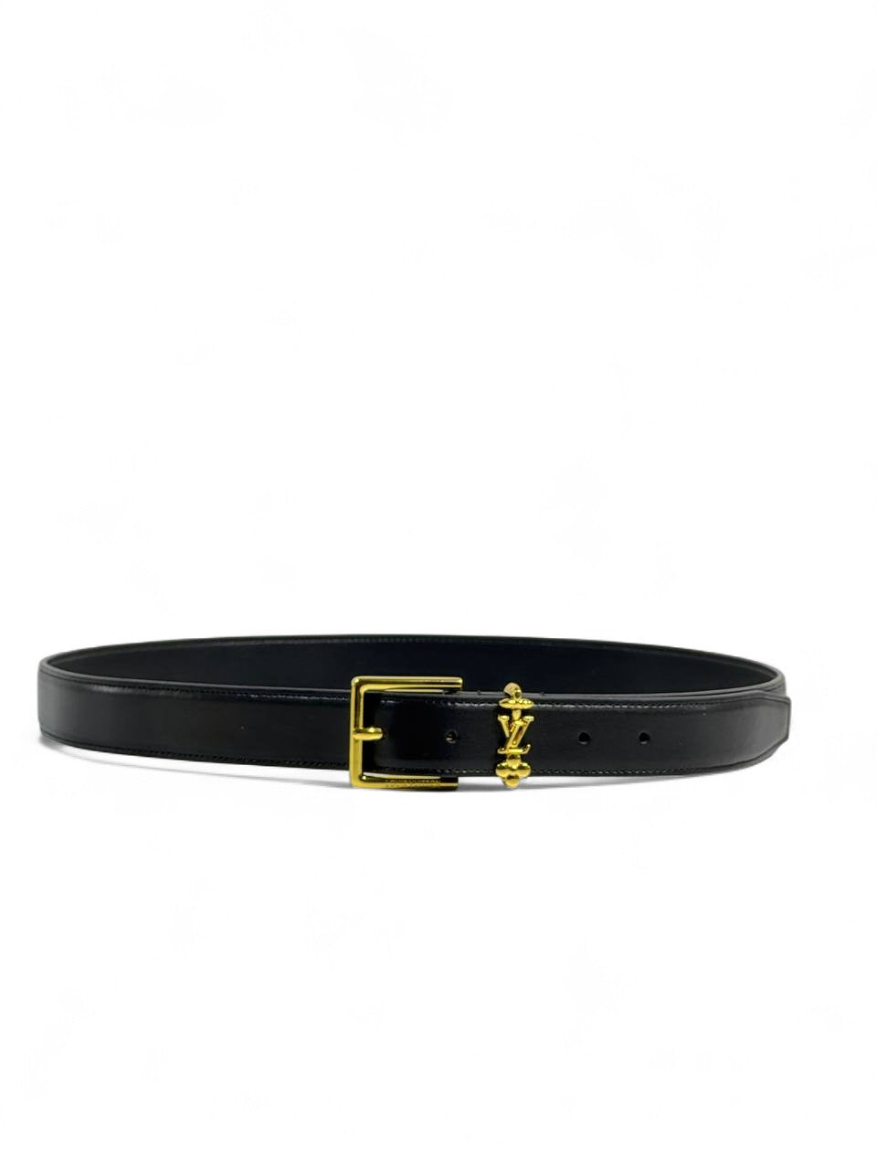 🖤 Louis Vuitton Black Belt with Box ⚜️ | Iconic Luxury Redefined