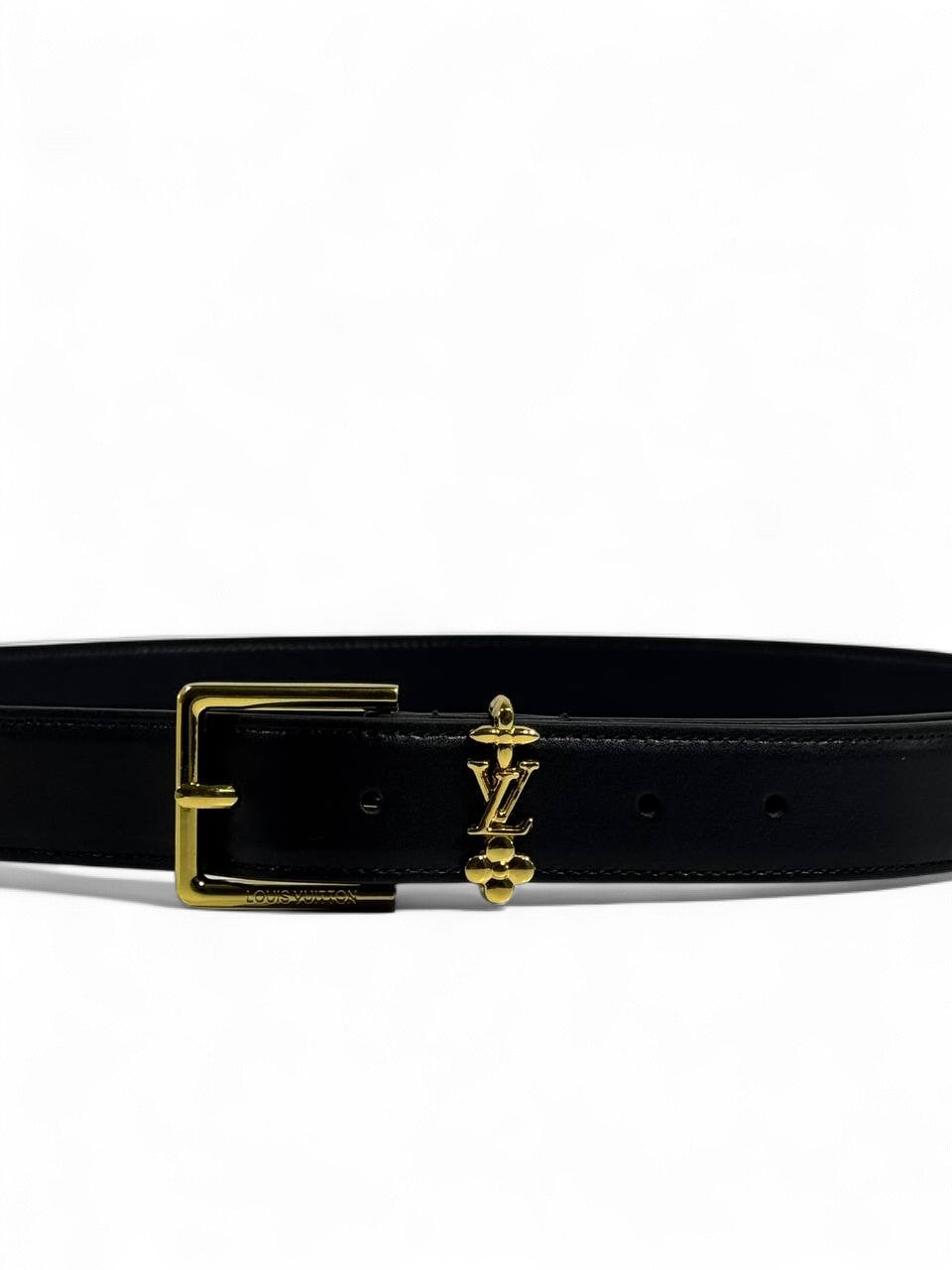 🖤 Louis Vuitton Black Belt with Box ⚜️ | Iconic Luxury Redefined