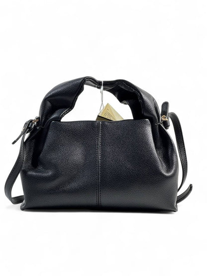 Polène Black Soft Leather Shoulder Bag 🖤 | Timeless Parisian Elegance