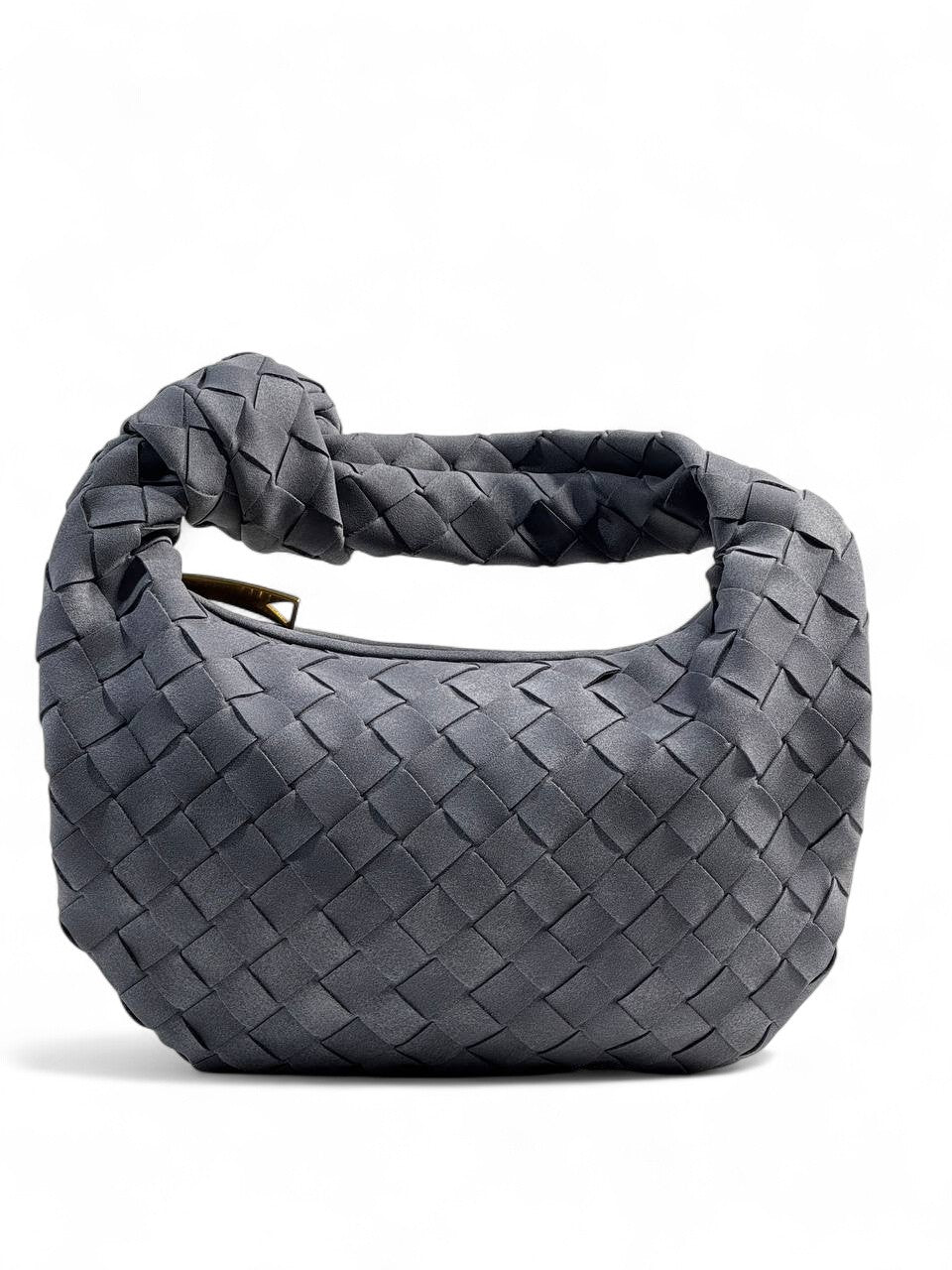 Bottega Veneta Inspired Woven Hobo Bag 🩶 | Elegant Grey Chic