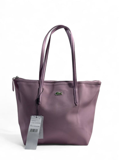 ✨ Lacoste Medium Tote Bag – Mauve Purple | Elegant Everyday Style 🐊👜