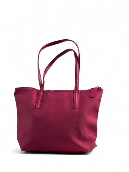 💖 Lacoste Medium Tote Bag – Bold Pink | Effortless Chic 🐊✨