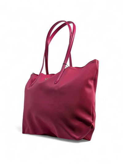 Lacoste Large Tote Bag – Bold Pink, Spacious & Stylish