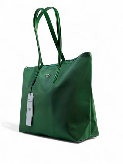 💚 Lacoste Large Tote Bag – Elegant Green | Chic & Spacious 🐊✨