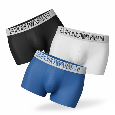 Emporio Armani Mesh 3-Pack Boxer Briefs 🔥 Premium Men’s Luxury Underwear Set