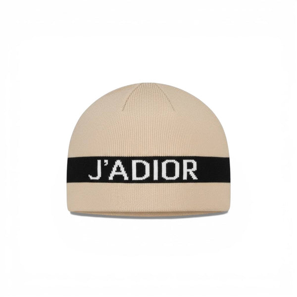 🤍 J’ADIOR Knit Beanie – Elegant Parisian Winter Style ❄️