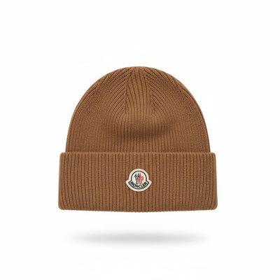 🤎 Moncler Brown Winter Knit Set – Beanie, Scarf & Gloves Luxury Edition ❄️