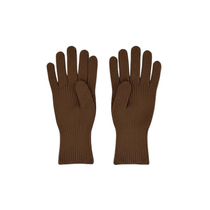 🤎 Moncler Brown Winter Knit Set – Beanie, Scarf & Gloves Luxury Edition ❄️