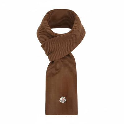 🤎 Moncler Brown Winter Knit Set – Beanie, Scarf & Gloves Luxury Edition ❄️