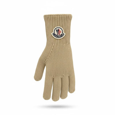 🤍 Moncler Beige Winter Knit Set – Beanie, Scarf & Gloves Luxury Edition ❄️
