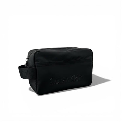 🖤 Calvin Klein Minimalist Black Toiletry Pouch