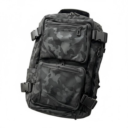 🖤 Luxury Tactical Camo Duffel Bag – Multi-Pocket Travel Essential