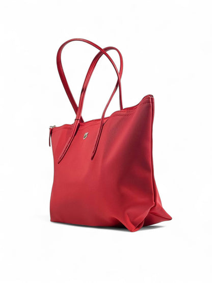 Lacoste Red Tote Bag – Iconic Minimal Edition ❤️🐊