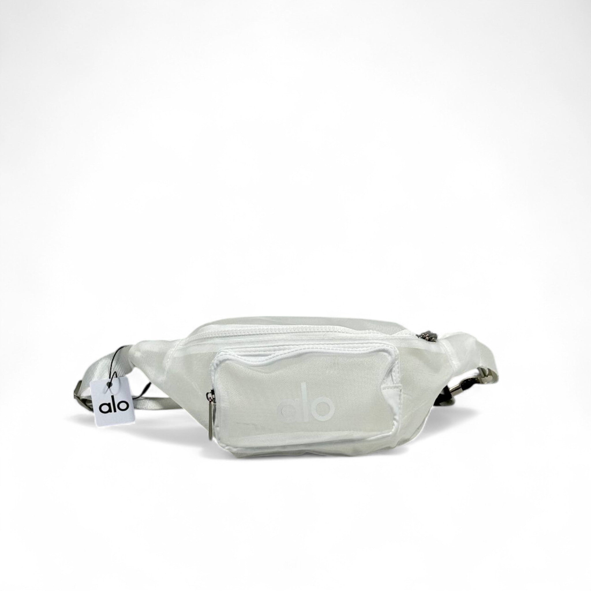 Alo Utility Belt Bag – Glacier White ❄️🎒