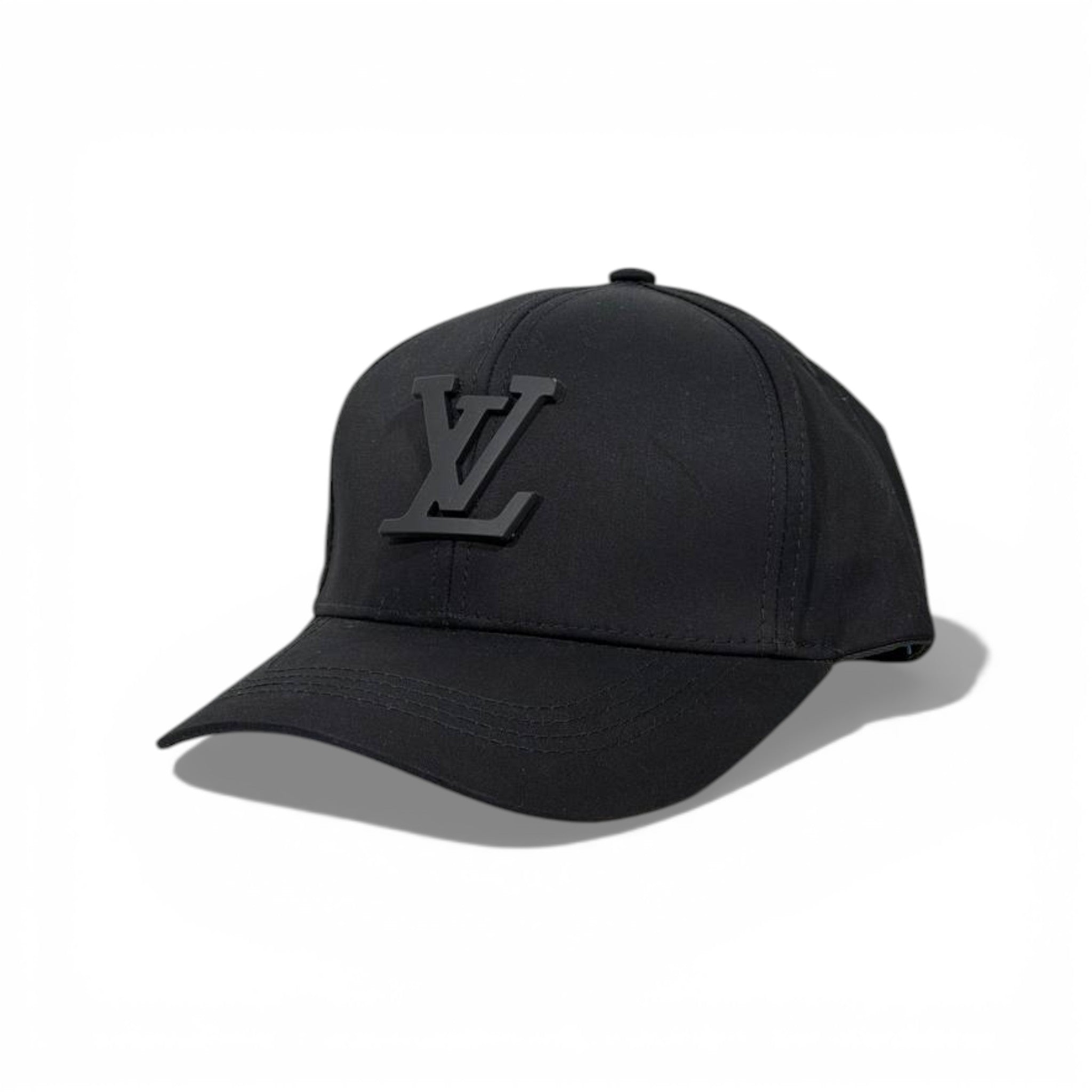 🧢 Louis Vuitton Black LV Baseball Cap – Signature Monogram Edition