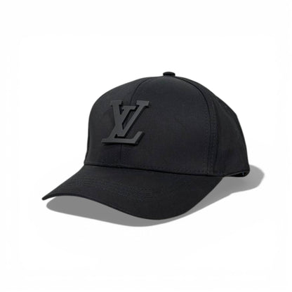 🧢 Louis Vuitton Black LV Baseball Cap – Signature Monogram Edition