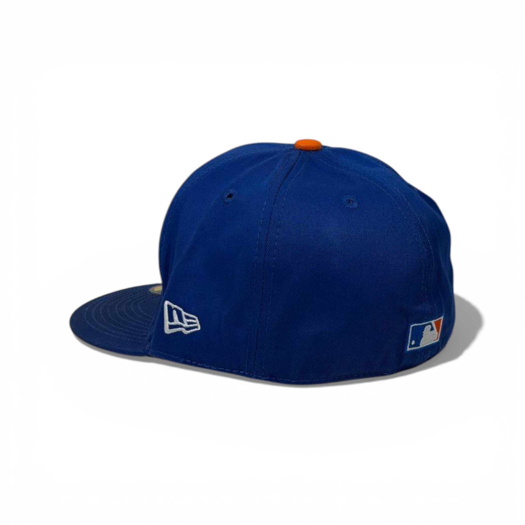 🧢 New York Royal Blue Flat Brim Cap – Classic Urban Street Style 💙✨