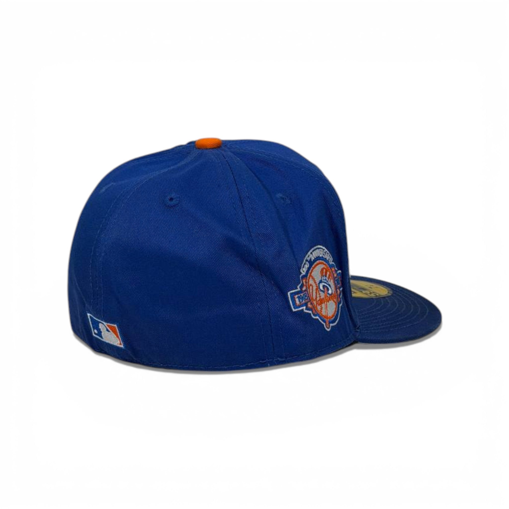 🧢 New York Royal Blue Flat Brim Cap – Classic Urban Street Style 💙✨