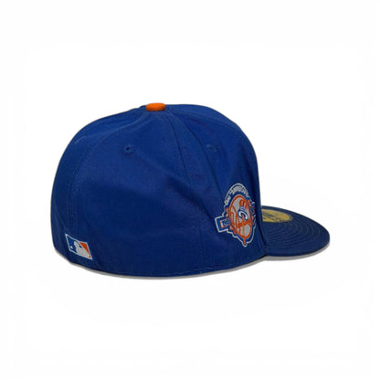 🧢 New York Royal Blue Flat Brim Cap – Classic Urban Street Style 💙✨