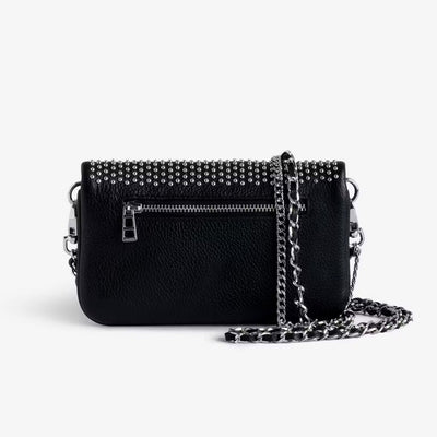 ZADIG & VOLTAIRE Studded Clutch Bag 🖤✨ | Rock-Chic Statement