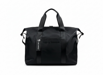 KARL LAGERFELD Essential Travel Duffle 🖤 | Minimal Logo Edition