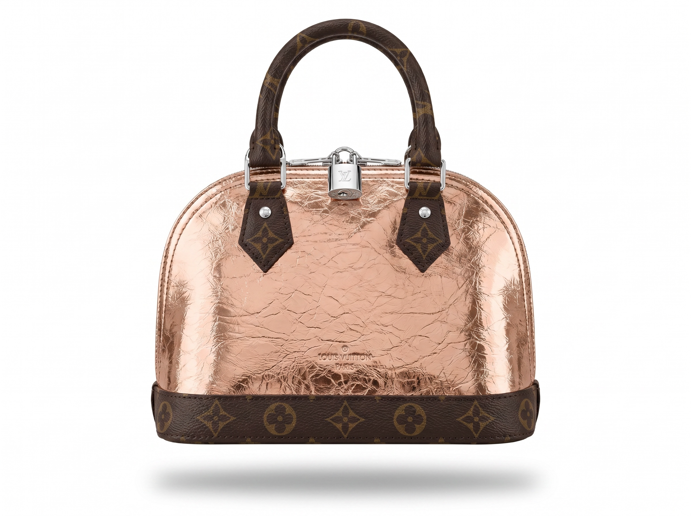 ✨ Louis Vuitton Alma Metallic Monogram Handbag 👜