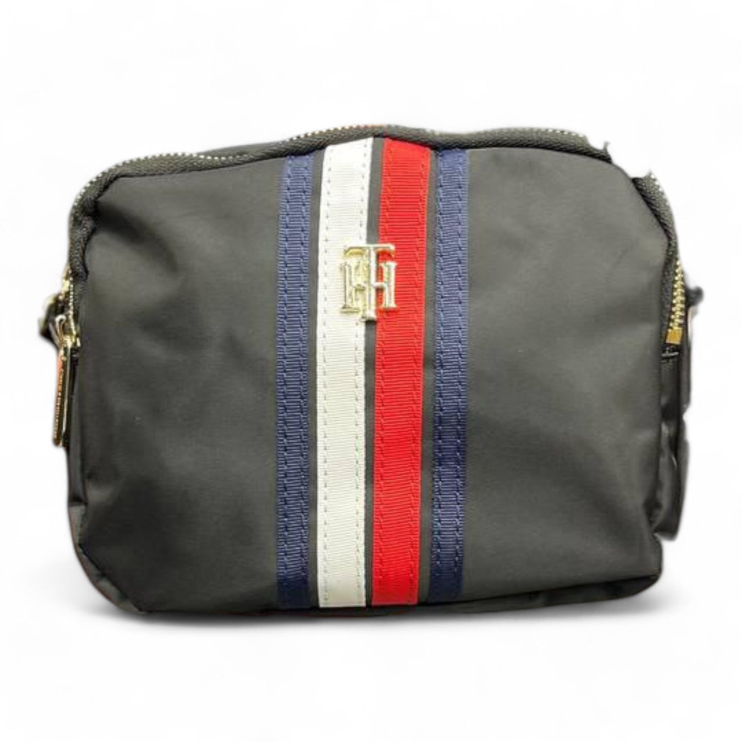 Tommy Hilfiger Striped Compact Crossbody Bag