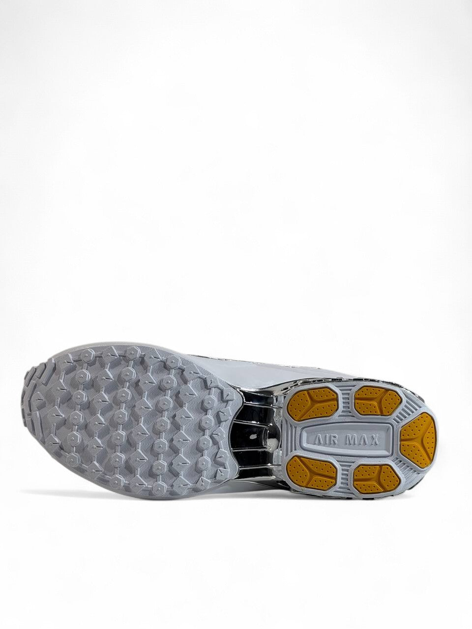 ⚡ Nike Shox Silver Chrome Edition 👟 | Luxury Meets Performance