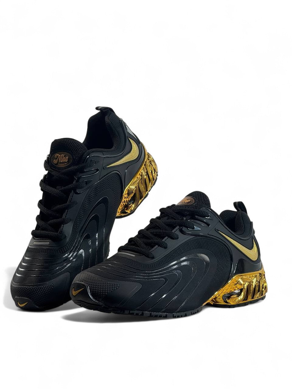 🏆 Nike Zoomwave Black Gold Edition 👟 | Royal Power. Limitless Motion.