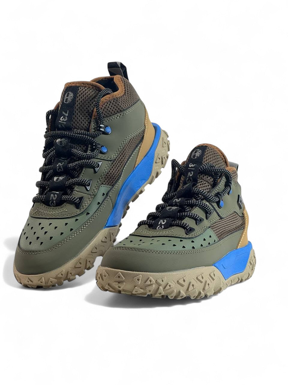 🌲 Timberland Trailblazer Olive & Tan Edition 🥾 | Outdoor Strength Meets Urban Style