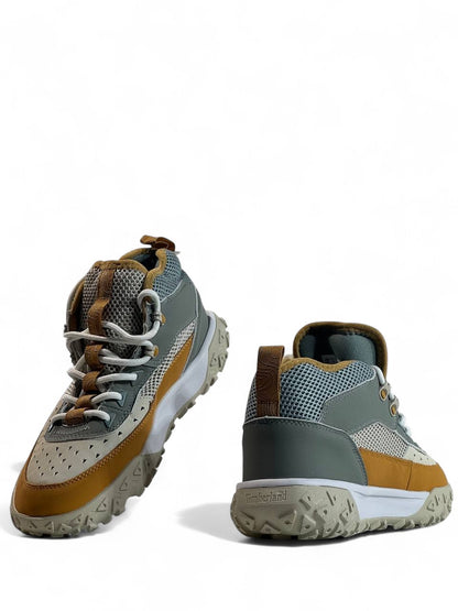 🏔️ Timberland Trail Explorer Beige & Grey Edition 🥾 | Rugged Comfort. Timeless Adventure.