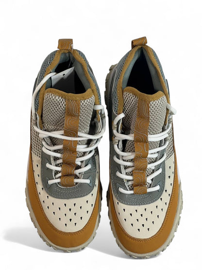 🏔️ Timberland Trail Explorer Beige & Grey Edition 🥾 | Rugged Comfort. Timeless Adventure.