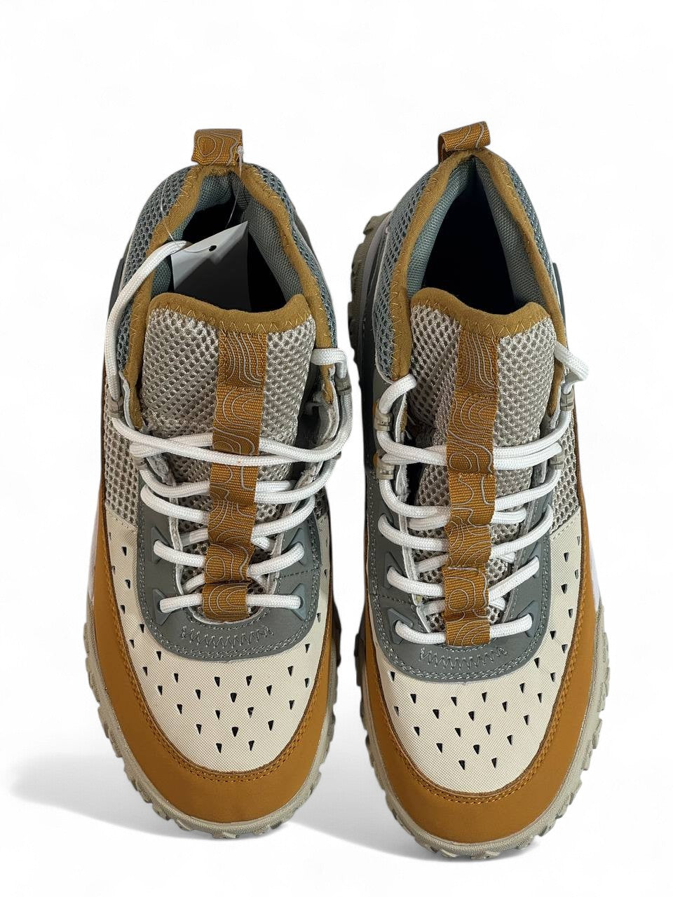 🏔️ Timberland Trail Explorer Beige & Grey Edition 🥾 | Rugged Comfort. Timeless Adventure.