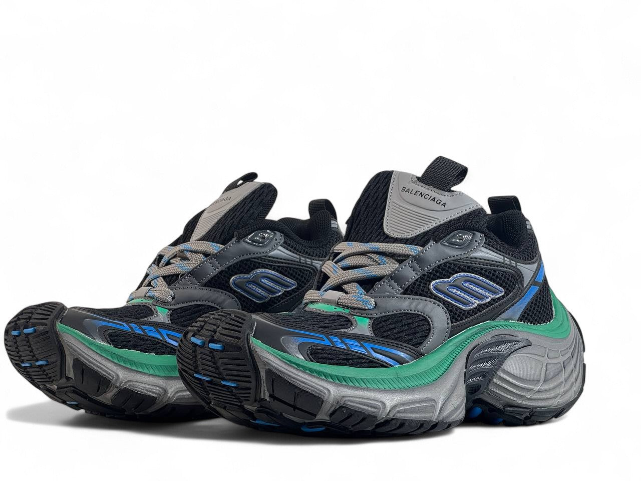 🔥 Balenciaga 10XL Blue Green 👟 | Power Meets Style