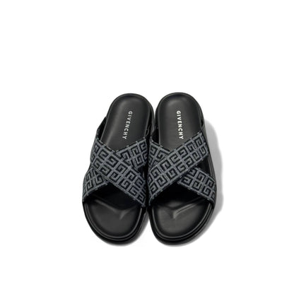 Givenchy Criss-Cross Monogram  slipper🥿