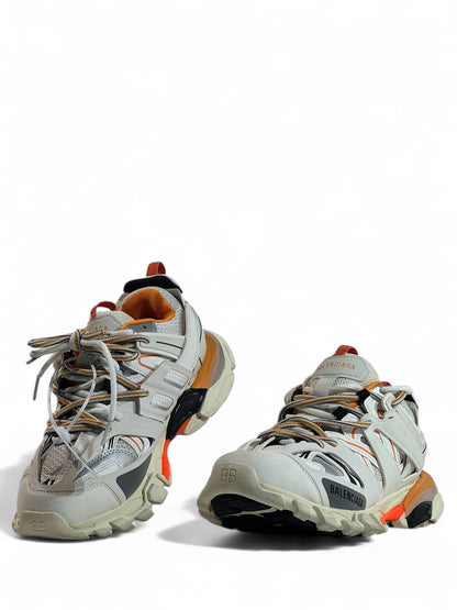 🔥 Balenciaga Track White Orange 👟 | Power Meets Style