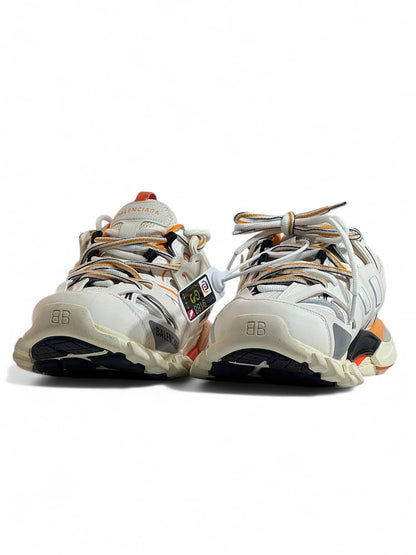 🔥 Balenciaga Track White Orange 👟 | Power Meets Style