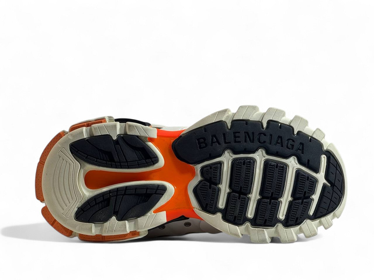🔥 Balenciaga Track White Orange 👟 | Power Meets Style