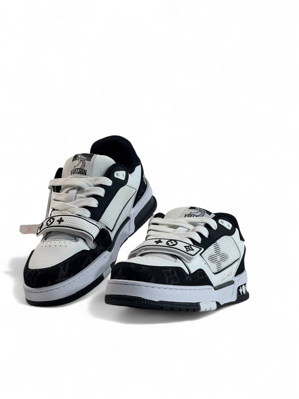 🔥 Louis Vuitton Trainer White Black 👟 | Power Meets Style