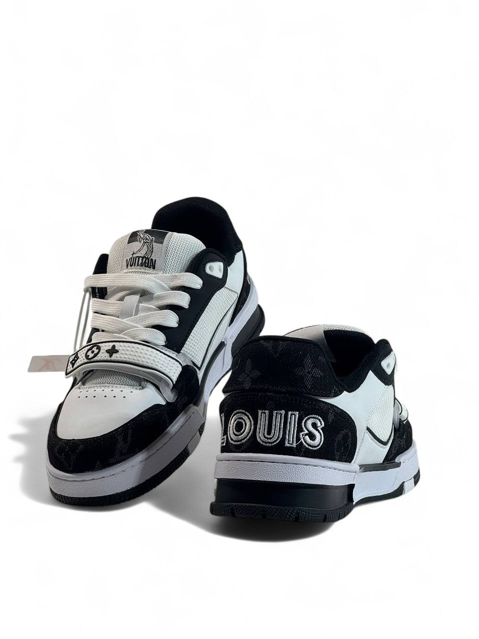 🔥 Louis Vuitton Trainer White Black 👟 | Power Meets Style