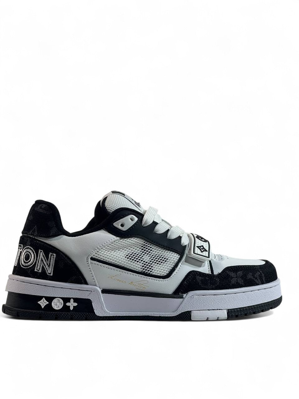 🔥 Louis Vuitton Trainer White Black 👟 | Power Meets Style