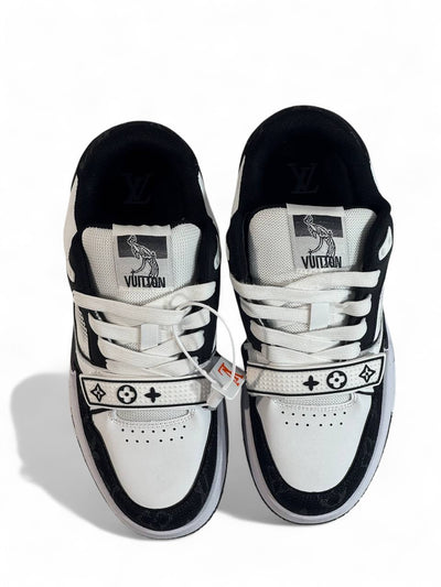Louis Vuitton Trainer White Black – Power Meets Style