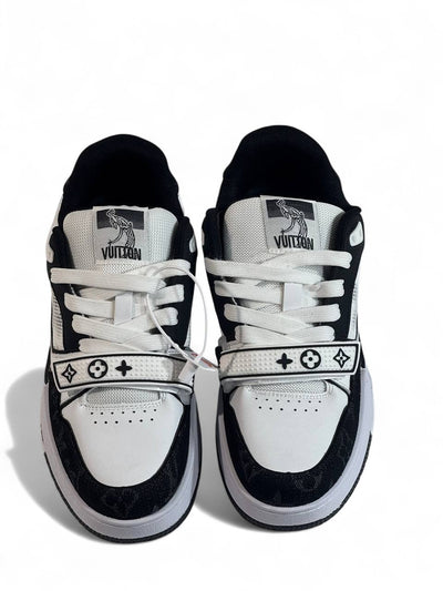 Louis Vuitton Trainer White Black – Power Meets Style