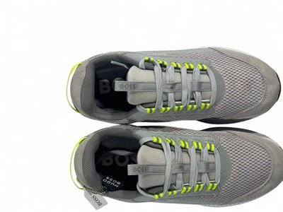 Hugo Boss Skyline Sneakers – Grey Edition with Neon Accents