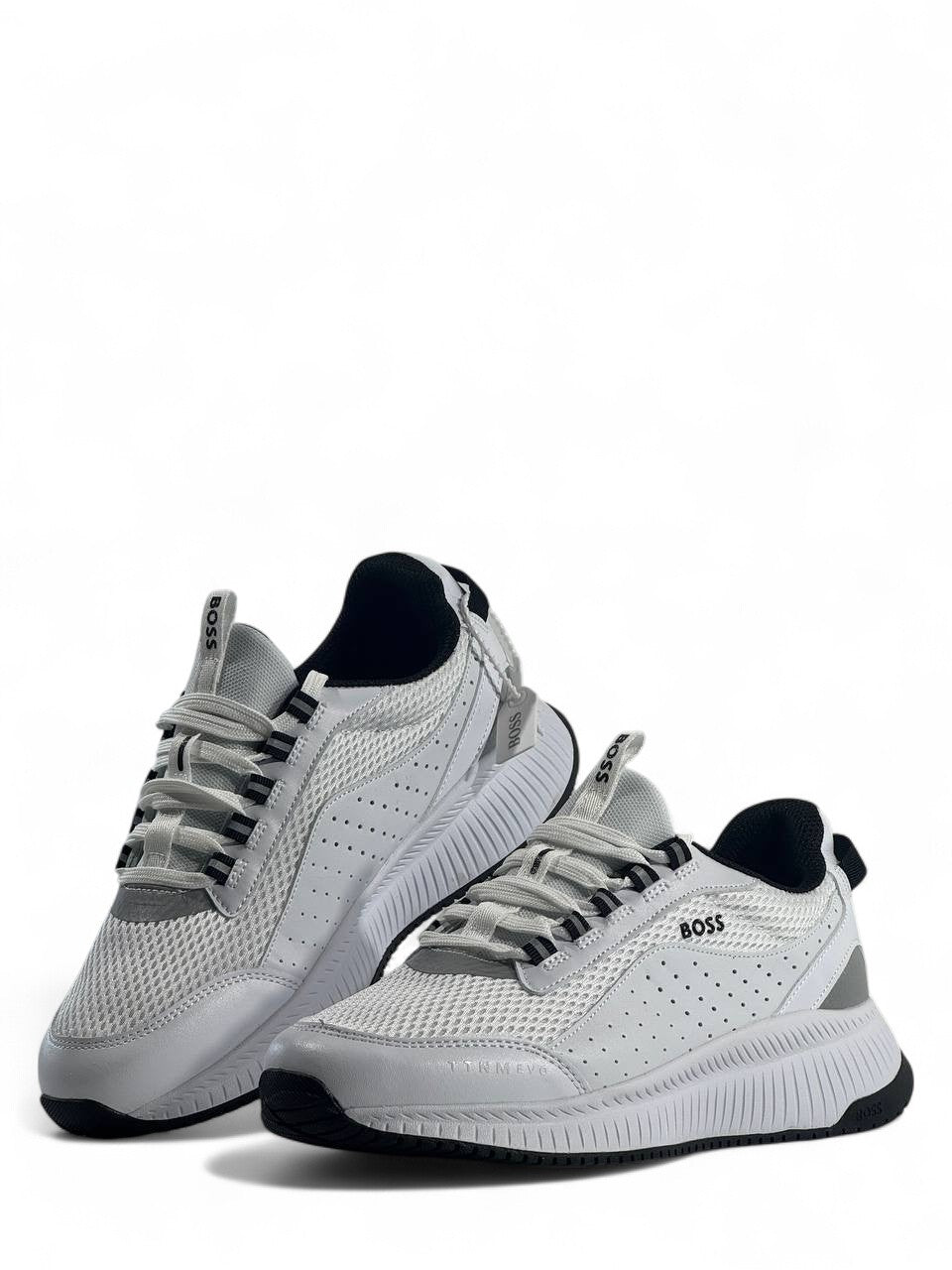 ⚪ Hugo Boss Velocity Sneakers – White Edition 👟