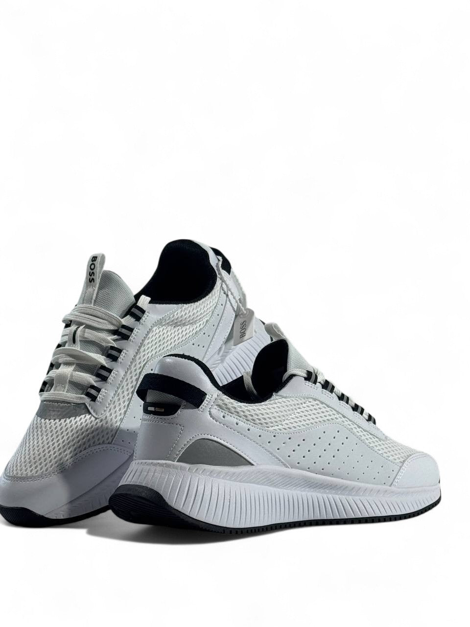 ⚪ Hugo Boss Velocity Sneakers – White Edition 👟