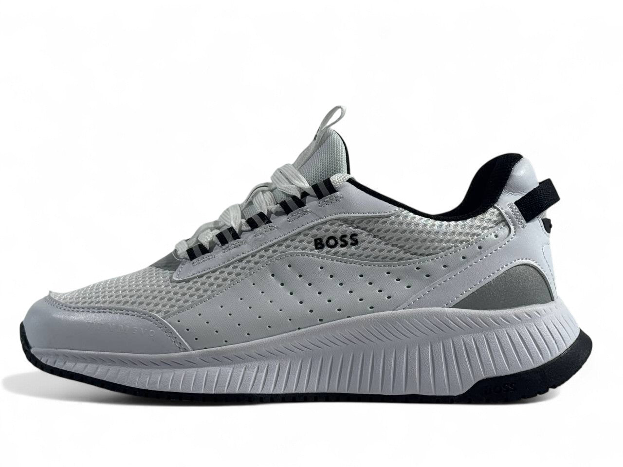 ⚪ Hugo Boss Velocity Sneakers – White Edition 👟