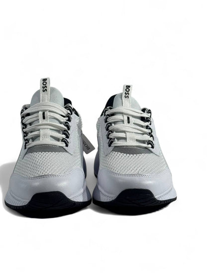 ⚪ Hugo Boss Velocity Sneakers – White Edition 👟